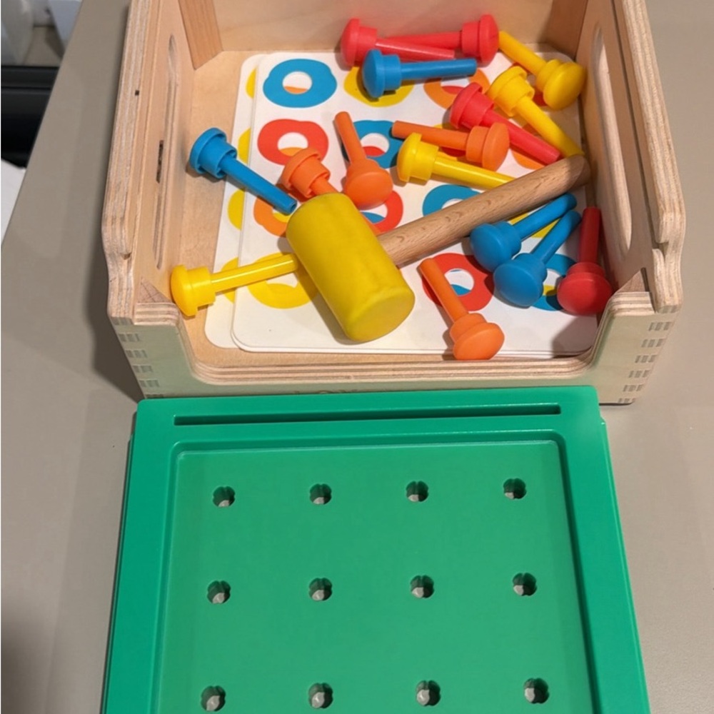 Lovevery Match & Tap Hammer Box